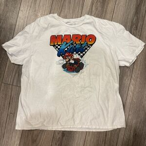 Mario Kart White T-Shirt